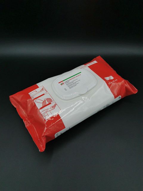 Desinfektionstücher L+R surfacedisinfect alcohol wipes - Flowpack 60 St./Pkg alkoholgetränkte Wipes