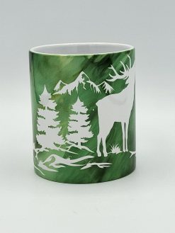 Tasse Hirsch im Wald - Geschenke Tassen, Motiv Tassen für jeden Anlass. Je nach Wunsch oder Geschmack in verschiedenen farben mit vielen verschiedenen Motiven. Das Teamwork
