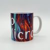 Tasse Micro Micro, Geschenke Tasse, Motiv Tasse, 355ml, in verschiedenen Farb-Effekten, 1_Das Teamwork